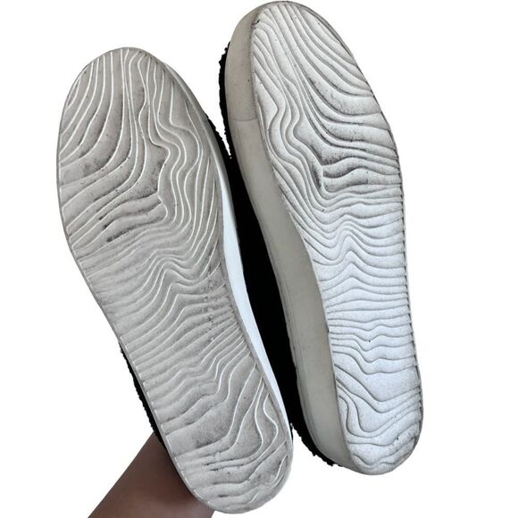 Steven New York Black Kimbel Faux Fur Shearling Slip on Women's Sneakers size 7. - Picture 10 of 10